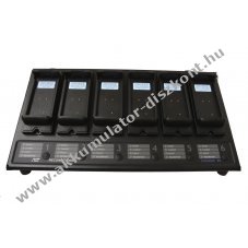 ACT i87EU 6 csatorn�s t�lt� 6 standard adapterrel, kis�t�s-funkci�, 450x275x155mm
