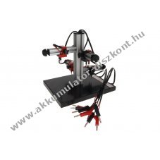 Univerz�lis Akkumul�tortart� 1-4 Akkumul�torblokkhoz 4mm biztons�gi csatlakoz�val