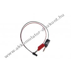 Acculux HL25EX Akkumul�tor t�lt�k�bel 4mm biztons�gi csatlakoz�