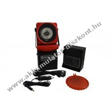 AccuLux k�zi reflektor SL6 LED 3W t�lt��llom�ssal �lom-g�l Akkumul�tor IP54