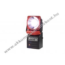 AccuLux k�zi reflektor SL5 LED 3W k�szlet t�lt��llom�ssal 230V/12V/24V narancs el�lap