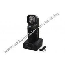 Stahl 6148 EX LED k�zi reflektor t�lt��llom�ssal �s k�bellel 12/24V Akkumul�torval, tiszta sz�r�lencs�vel