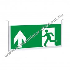 TAURAC plexi �veglap Tokyo LED biztons�gi/v�szkij�rat jelz�h�z 330x175x10mm 4 piktogramm f�li�val