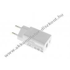 VARTA Speed Charger 38W h�l�zati adapter USB-C 20W + USB-A QC 18W feh�r Euro csatlakoz�