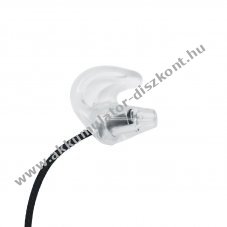 Helyettes�t� f�lhallgat� GE-10 / GES-10 lehajtott 3,5mm jack 60cm textilk�bel Knowles