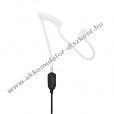 Helyettes�t� f�lhallgat� GES-D4 GE-D400LA-S-01 3,5mm jack 60cm textilk�bel Knowles hangsz�r�