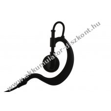 Helyettes�t� f�lhallgat� GES-02-LA-C60 60cm spir�lk�bel 3,5mm der�ksz�g� jack csatlakoz�