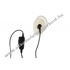 Helyettes�t� headset GES-PA1 Motorola MTP850FuG DP4400 MTP6650 inline PTT szilikon f�lt�m�t�k