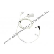 Helyettes�t� headset GES-PW1 Motorola ST7000 LEX L11 PTT feh�r