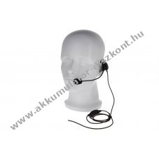Helyettes�t� headset GES-H02 Sepura STP8000 STP9000 PTT nyakp�ntos hajl�that� nyakmikrofon
