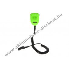 Helyettes�t� hangsz�r�s mikrofon GE-XMB7E Hi-Viz v�szgombbal Sepura STP9000 SC20 SC21