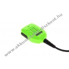 Helyettes�t� hangsz�r�s mikrofon GE-XMB7 Hi-Viz Motorola MXP600 R7 R7A