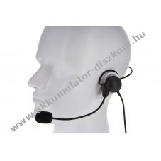 Helyettes�t� headset ES-FH02 Flex sorozat Nexus nyakp�ntos Nexus csatlakoz� g�gecs�s mikrofon