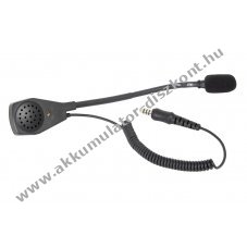 TITAN Fire-Com 6 sisakkommunik�ci�s garnit�ra Nexus 01 csatlakoz� spir�lk�bel hatty�nyak mikrofon