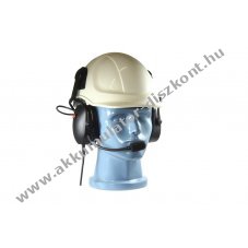 Helyettes�t� TITAN Safecom ATEX/IECEx headset sisakra mikrofon PTT EX-HDC-HA-C-PSH-M4(MTP850Ex)