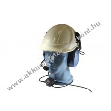 Helyettes�t� TITAN ATEX/IECEx headset sisak mikrofon PTT Motorola GP340 EX-HDC3-HA-S-PIL-M4