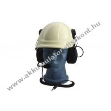 TITAN Safecom hall�sv�d� headset sisakhoz g�lyanyak mikrofonnal spir�lk�bel Nexus 01 csatlakoz�