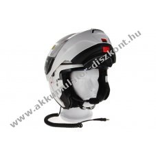 Nolan N100-6 S (56) feh�r felny�l� sisak TITAN besz�drendszer Nexus 02