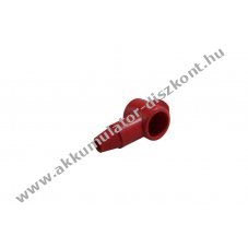 Piros v�d�kupak p�luskapocs csavaros csatlakoz�s M5/M6