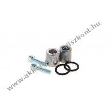 P�lusadapter k�szlet M6 bels�menethez DIN-A k�rpolus (A-POL) pozit�v/negat�v M6 csavarral