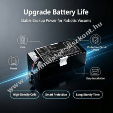 Helyettes�t� porsz�v� Akkumul�tor Yeedi S16 Plus 6400mAh 92.16Wh 14.4V