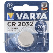 Varta CR2032 3V gombelem l�tium