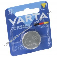 Varta CR2450 gombelem l�tium