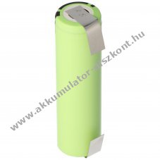 Panasonic NCR18650B 18650 Akkumul�tor 3.6V 3400mAh U-alak� forrf�llel Li-ion