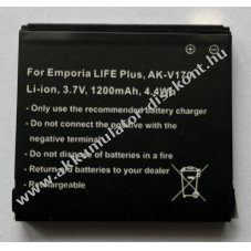 Helyettes�t� Akkumul�tor Emporia LIFE Plus AK-V170 3,7V 1200mAh 4,4Wh Li-ion