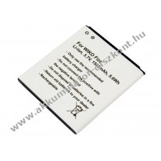Helyettes�t� Akkumul�tor WIKO Fizz 3,7V 1500mAh 5,6Wh Li-ion