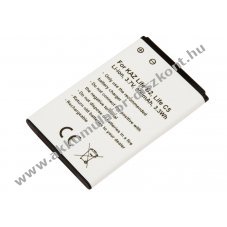 Helyettes�t� Akkumul�tor Kazam Life B2 Life C5 3,7V 900mAh 3,3Wh Li-ion