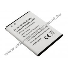 Helyettes�t� Akkumul�tor Alcatel OT 890, OT 979 3,7V 900mAh Li-ion
