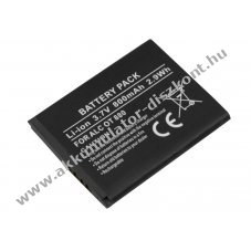 Helyettes�t� Akkumul�tor Alcatel OT 880 3,7V 800mAh 2,9Wh Li-ion