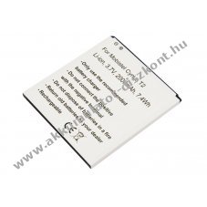 Helyettes�t� Akkumul�tor Mobistel Cynus T2 3,7V 2000mAh 7,4Wh Li-ion