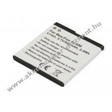 Helyettes�t� Akkumul�tor Bea-Fon SL450 3,7V 650mAh 2,4Wh Li-ion