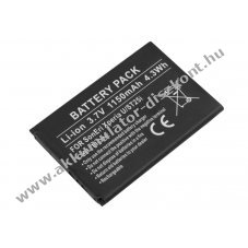 Helyettes�t� Akkumul�tor Sony Ericsson XPERIA U ST25i 3,7V 1150mAh 4,3Wh Li-ion