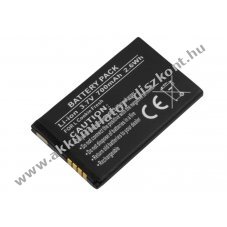 Helyettes�t� Akkumul�tor LG Cookie Fresh 3,7V 700mAh 2,6Wh Li-ion