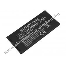 Helyettes�t� Akkumul�tor Microsoft Lumia 650 3,8V 2000mAh 7,6Wh IC-vel Li-Ion