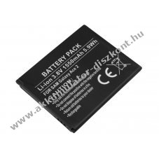 Helyettes�t� Akkumul�tor Samsung Galaxy Ace 2 GT-I8160 3,8V 1500mAh 5,7Wh Li-ion