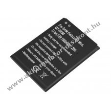 Helyettes�t� Akkumul�tor Samsung Galaxy S4 Mini GT-I9195 3,8V 1900mAh 7,2Wh NFC Li-ion