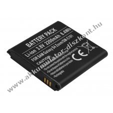 Helyettes�t� Akkumul�tor Samsung Galaxy S4 Zoom SM-C101 3,8V 2200mAh 8,4Wh Li-ion