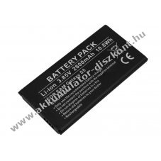 Helyettes�t� Akkumul�tor Samsung Galaxy S5 3,85V 2800mAh 10,8Wh Li-ion