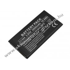 Helyettes�t� Akkumul�tor Samsung Galaxy S5 3,85V 2800mAh 10,8Wh NFC-vel Li-ion