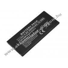 Helyettes�t� Akkumul�tor Samsung Galaxy Note 4 3,8V 2800mAh 10,6Wh Li-ion