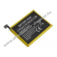 Helyettes�t� Akkumul�tor ONEPLUS 3 be�p�tett 3,8V 3000mAh 11,4Wh szersz�m n�lk�l Li-Polymer