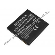 Helyettes�t� Akkumul�tor Samsung Galaxy Grand Prime SM-G530F 3,8V 2600mAh 9,9Wh NFC Li-ion