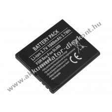 Helyettes�t� Akkumul�tor Bea-Fon SL660 3,7V 1000mAh 3,7Wh Li-ion