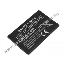 Helyettes�t� Akkumul�tor LG K10 K420N 3,8V 2200mAh 8,4Wh IC chippel Li-ion