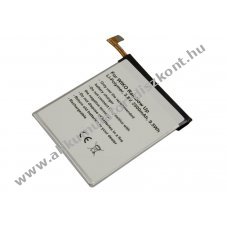 Helyettes�t� Akkumul�tor WIKO Rainbow Up be�p�tett 3,8V 2500mAh 9,5Wh Li-Polymer