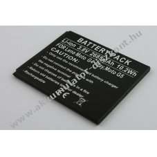 Helyettes�t� Akkumul�tor Motorola G4 Play Motorola G5 3,8V 2685mAh 10,2Wh Li-ion